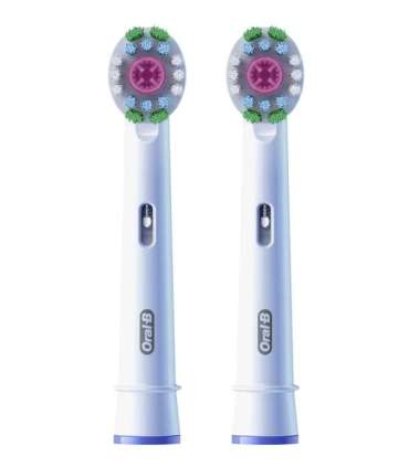 Oral-B Replaceable Toothbrush Heads PRO 3D White refill Heads Does not apply Number of brush heads included 2