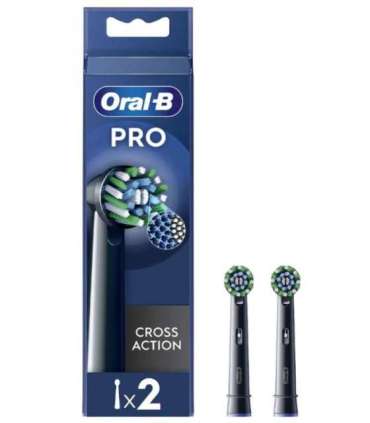 Oral-B Replaceable toothbrush heads EB50BRX-2 Cross Action Pro Heads For adults Number of brush heads included