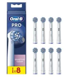 Oral-B Replaceable toothbrush heads EB60X-8 Sensitive Clean Pro Heads For adults Number of brush heads