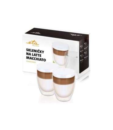 ETA Latte Macchiato Glasses ETA418193020 For coffee 2 pc(s) Dishwasher proof