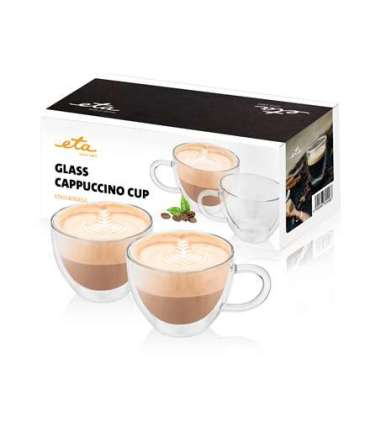 ETA Cappuccino glasses ETA518092010 For coffee 2 pc(s) Dishwasher proof