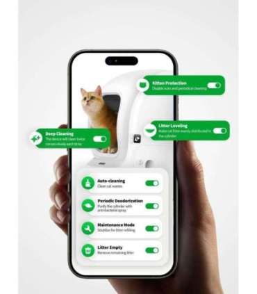 PETKIT Automatic Cat Litter Box Pura MAX 2 480 x 480 x 520 cm White