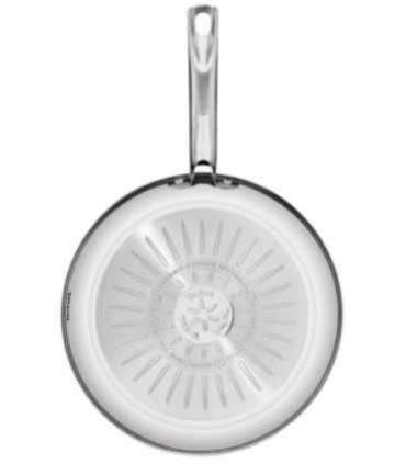 TEFAL Frying Pan B8170444 Intuition Frying Diameter 24 cm Suitable for induction hob Fixed handle Black