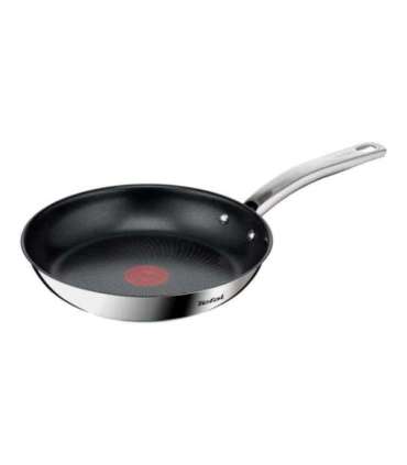 TEFAL Frying Pan B8170444 Intuition Frying Diameter 24 cm Suitable for induction hob Fixed handle Black
