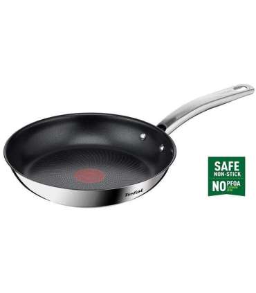 TEFAL Frying Pan B8170444 Intuition Frying Diameter 24 cm Suitable for induction hob Fixed handle Black