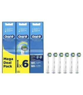 Oral-B Precision Clean Replaceable Toothbrush Heads Heads For adults Number of brush heads included 6 White
