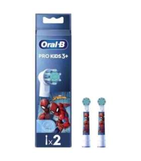 Oral-B Electric Toothbrush Heads EB10-2 Kids Spiderman Heads For kids Number of brush heads included 2