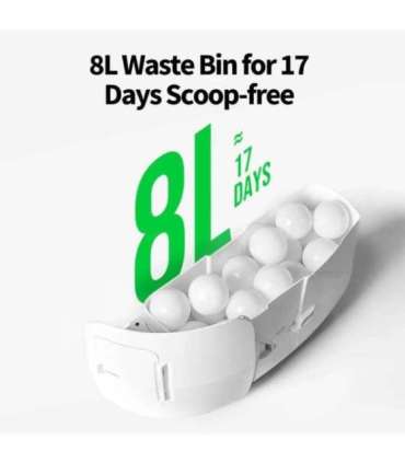 PETKIT Automatic Cat Litter Box PUROBOT MAX Pro White