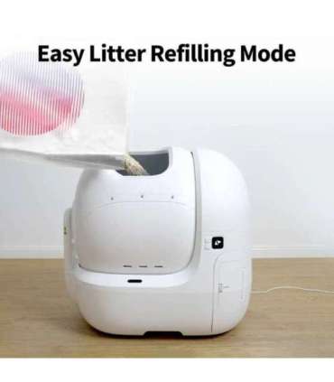 PETKIT Automatic Cat Litter Box PUROBOT MAX Pro White