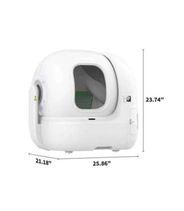 PETKIT Automatic Cat Litter Box PUROBOT MAX Pro White
