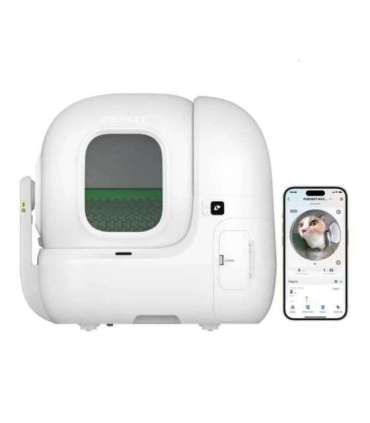 PETKIT Automatic Cat Litter Box PUROBOT MAX Pro White