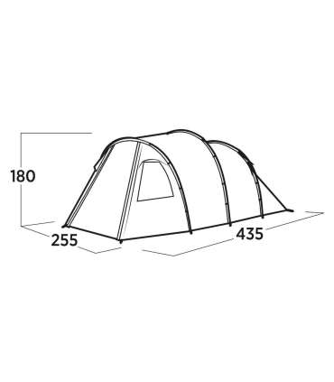 Easy Camp Family tent Hidra 4 4 person(s) Green