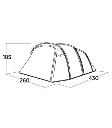 Easy Camp Family tent Hamra 4 4 person(s) Blue