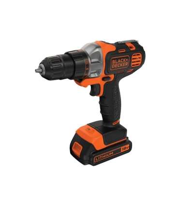 BLACK & DECKER Cordless Multievo Drill Driver MT218K-QW 18 V 1.5 Ah Lithium