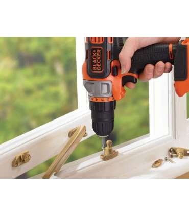 BLACK & DECKER Cordless Multievo Drill Driver MT218K-QW 18 V 1.5 Ah Lithium