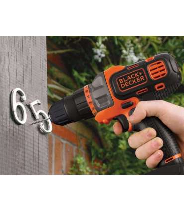 BLACK & DECKER Cordless Multievo Drill Driver MT218K-QW 18 V 1.5 Ah Lithium