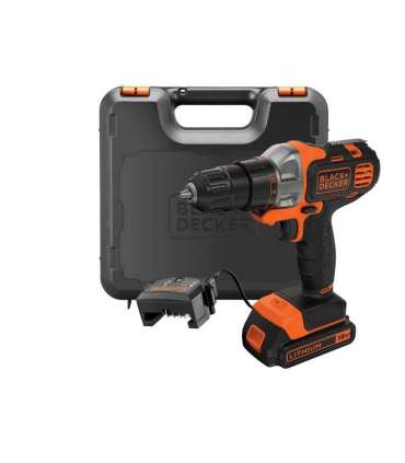BLACK & DECKER Cordless Multievo Drill Driver MT218K-QW 18 V 1.5 Ah Lithium
