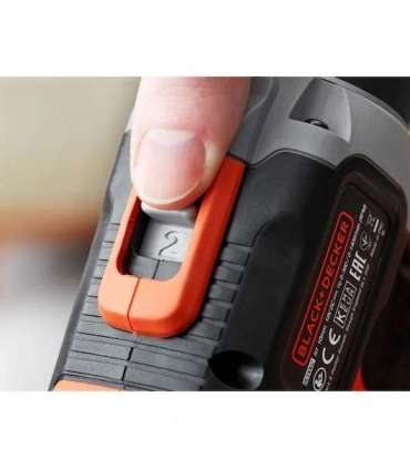 BLACK & DECKER Cordless Drill/Driver with  2.0 Ah/4.0 Ah Battery BCD003MEM2K-QW 18 V 2.0/4.0 Ah Lithium