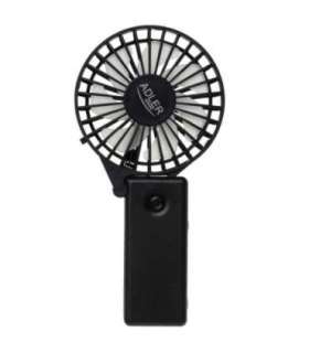 Adler Foldable mini fan AD 7336 Desk fan Black Diameter 6.5 cm Number of speeds 1