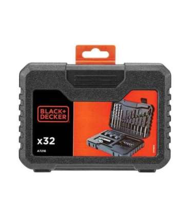 BLACK & DECKER 32 Piece Drilling and Screwdriving Set A7216-XJ