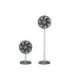 Duux Fan Rize Flex Stand Fan Grey Diameter 21 cm Number of speeds 4 Oscillation 10 W
