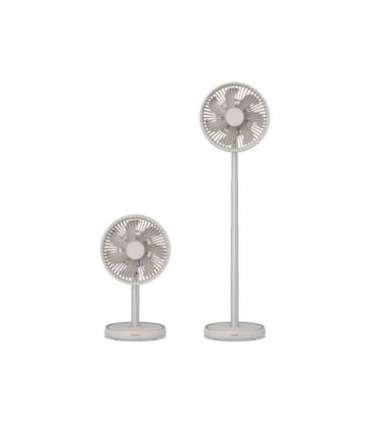 Duux Fan Rize Flex Stand Fan Greige Diameter 21 cm Number of speeds 4 Oscillation 10 W