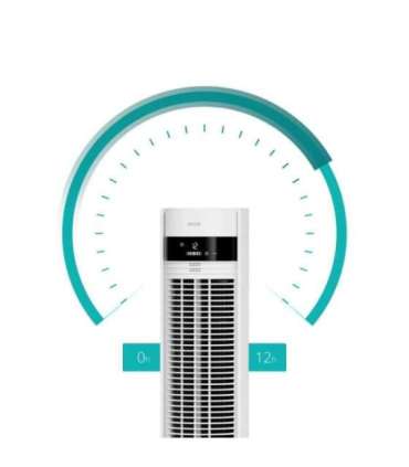 Duux Fan Elevate Tower Fan White Diameter 29 cm Number of speeds 12 Oscillation 4-40 W
