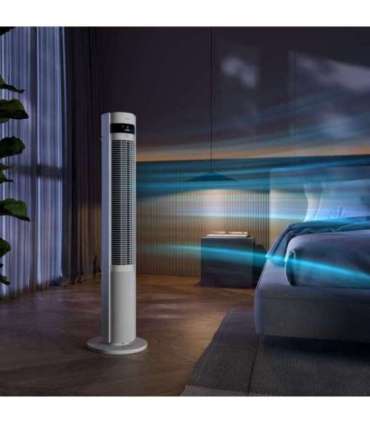 Duux Fan Elevate Tower Fan White Diameter 29 cm Number of speeds 12 Oscillation 4-40 W