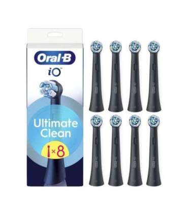 Oral-B Replaceable toothbrush heads iO UltimateClean Heads For adults Number of brush heads included 8 Black