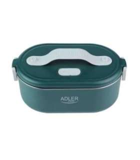 Adler Electric lunch box with thermal bag AD 4522 0.8 L Plastic/Stainless steel Green Lid included