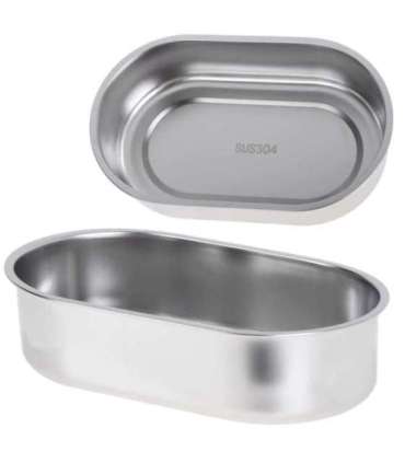 Adler Electric lunch box with thermal bag AD 4522 0.8 L Plastic/Stainless steel Green Lid included