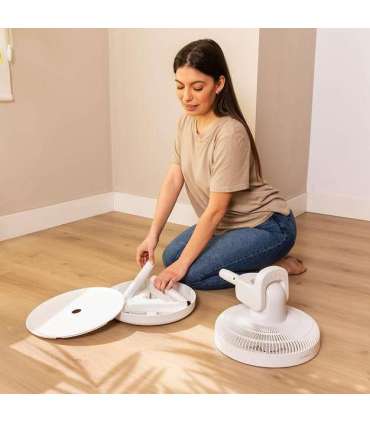 Cecotec EnergySilence 2600 Sunflower Portable Battery-powered fan Stand Fan Diameter 33 cm Number of speeds 12 |