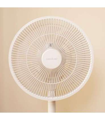Cecotec EnergySilence 2600 Sunflower Portable Battery-powered fan Stand Fan Diameter 33 cm Number of speeds 12 |