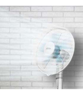Cecotec EnergySilence 530 Power Connected Stand Fan White Diameter 40 cm Number of speeds 3 Oscillation 50 W