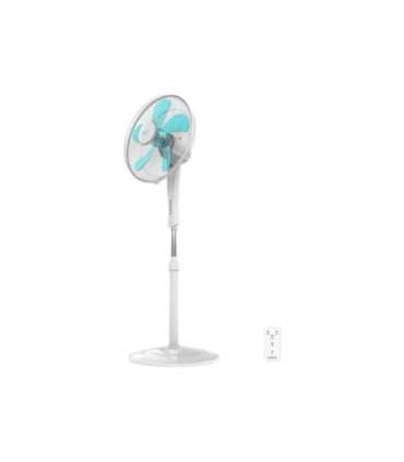 Cecotec EnergySilence 530 Power Connected Stand Fan White Diameter 40 cm Number of speeds 3 Oscillation 50 W