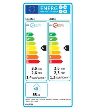 Cecotec Air Conditioner with Heat Pump ForceClima 12850 Style Heating Connected