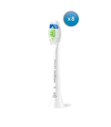 Philips Replacement brush heads HX6068/87 Sonicare Optimal White Heads For adults Number of brush heads