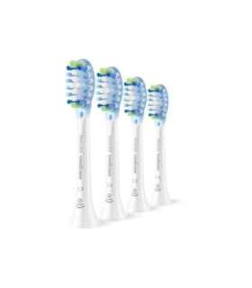 Philips HX9044/87 Sonicare Premium Plaque Defence Replacement brush heads, 4 pcs, White Philips