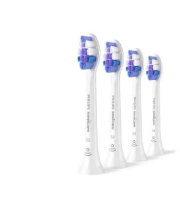 Philips Replacement brush heads HX6054/87 Sonicare Sensitive Heads For adults Number of brush heads included 4
