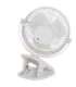 Adler Rechargeable Clip-on Desk Fan AD 7342 Table Fan White Diameter 15.5 cm Number of speeds 3 Oscillation