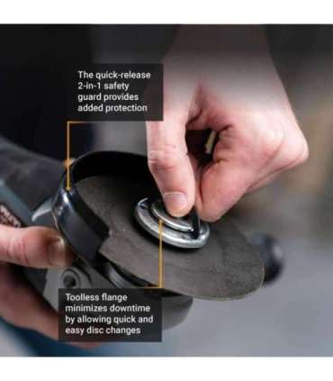 Batavia 18V brushless digital angle grinder 125 mm Without battery and charger