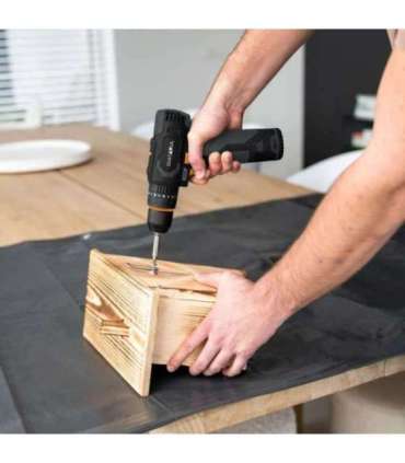 Batavia 12V combi drill 2.0 set (1 x battery 2Ah / 1 x USB charging cable)