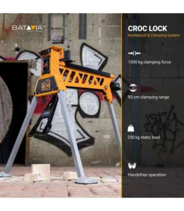 Batavia Croc Lock work/clamp station