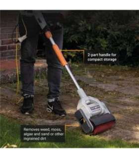 Batavia Maxxbrush 1020W multi-brush 26 cm With green spiral brush