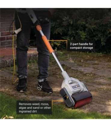 Batavia Maxxbrush 1020W multi-brush 26 cm With green spiral brush