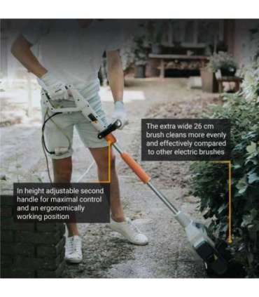 Batavia Maxxbrush 1020W multi-brush 26 cm With green spiral brush