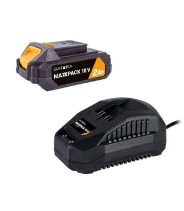 Batavia B.V. 18V Starter Set Including 2.0Ah Battery + 2.4A Charger