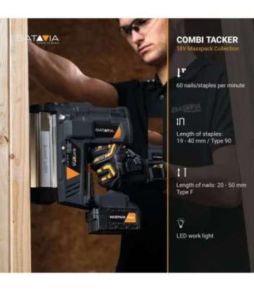 Batavia B.V. 18V Combi-tacker - Without Battery and Charger