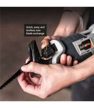 18V Cordless Reciprocating Saw - Without Battery and Charger