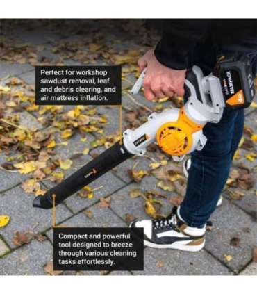 Batavia B.V. 18V Leaf Blower - Without Battery and Charger